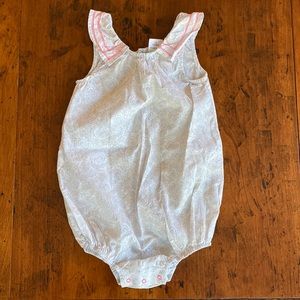 NWOT - EGG paisley romper.